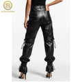 Leather Cargo Pants worn image