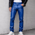 Blue Leather Pants image 2