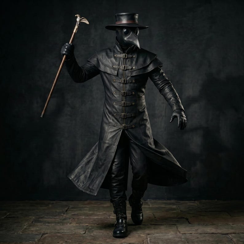 Plague Doctor Coat image 4