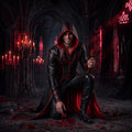 Gothic Vampire Cosplay Outfit image 4