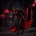Gothic Vampire Cosplay Outfit image 5