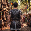 Handmade Leather Scale Armor Vest image 3