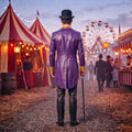 Purple Leather Ringmaster Costume Set image 4